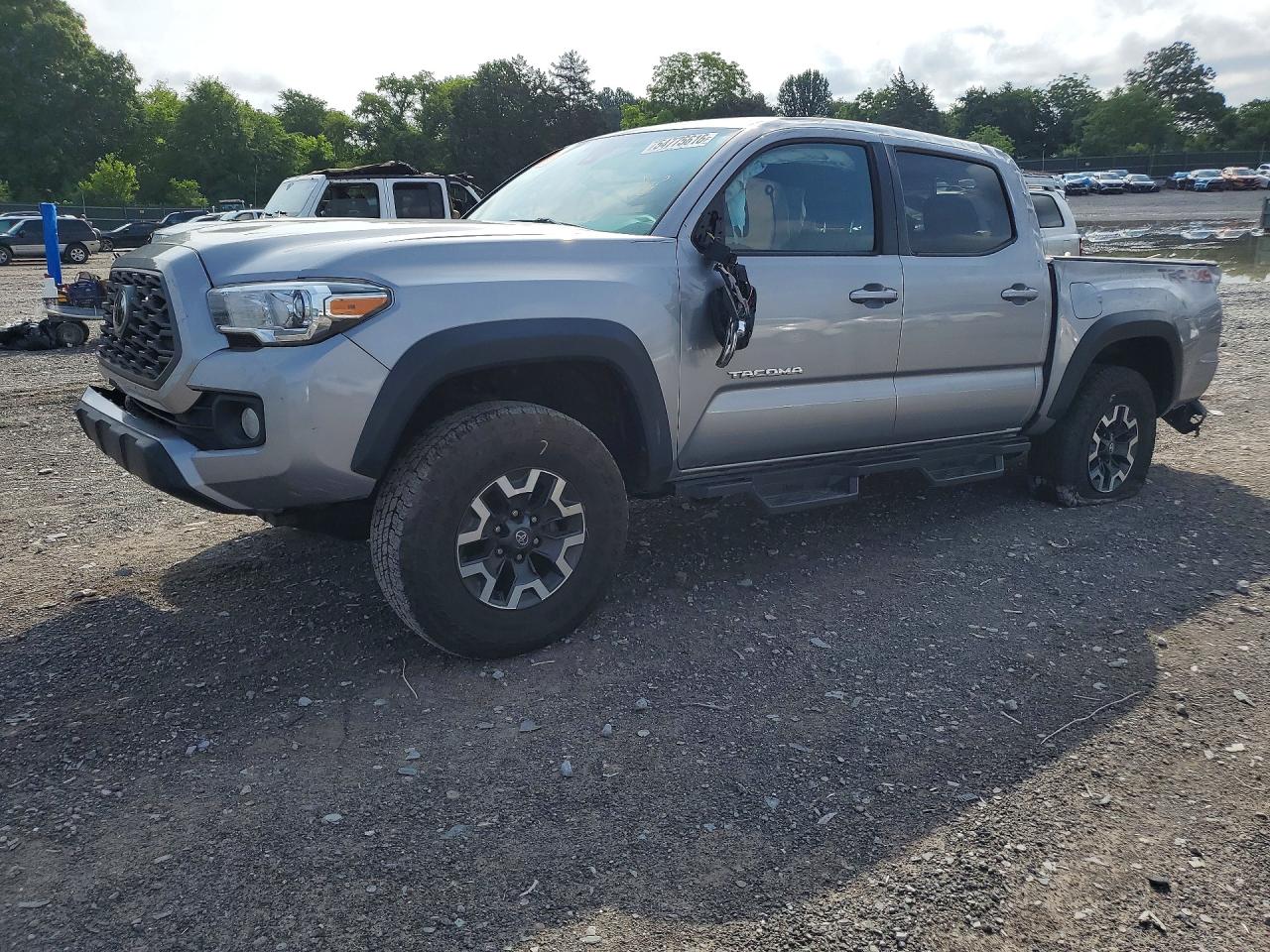 2021 Toyota Tacoma TRD Off Road, VIN 3TMCZ5AN0MM399991 — Rollover
