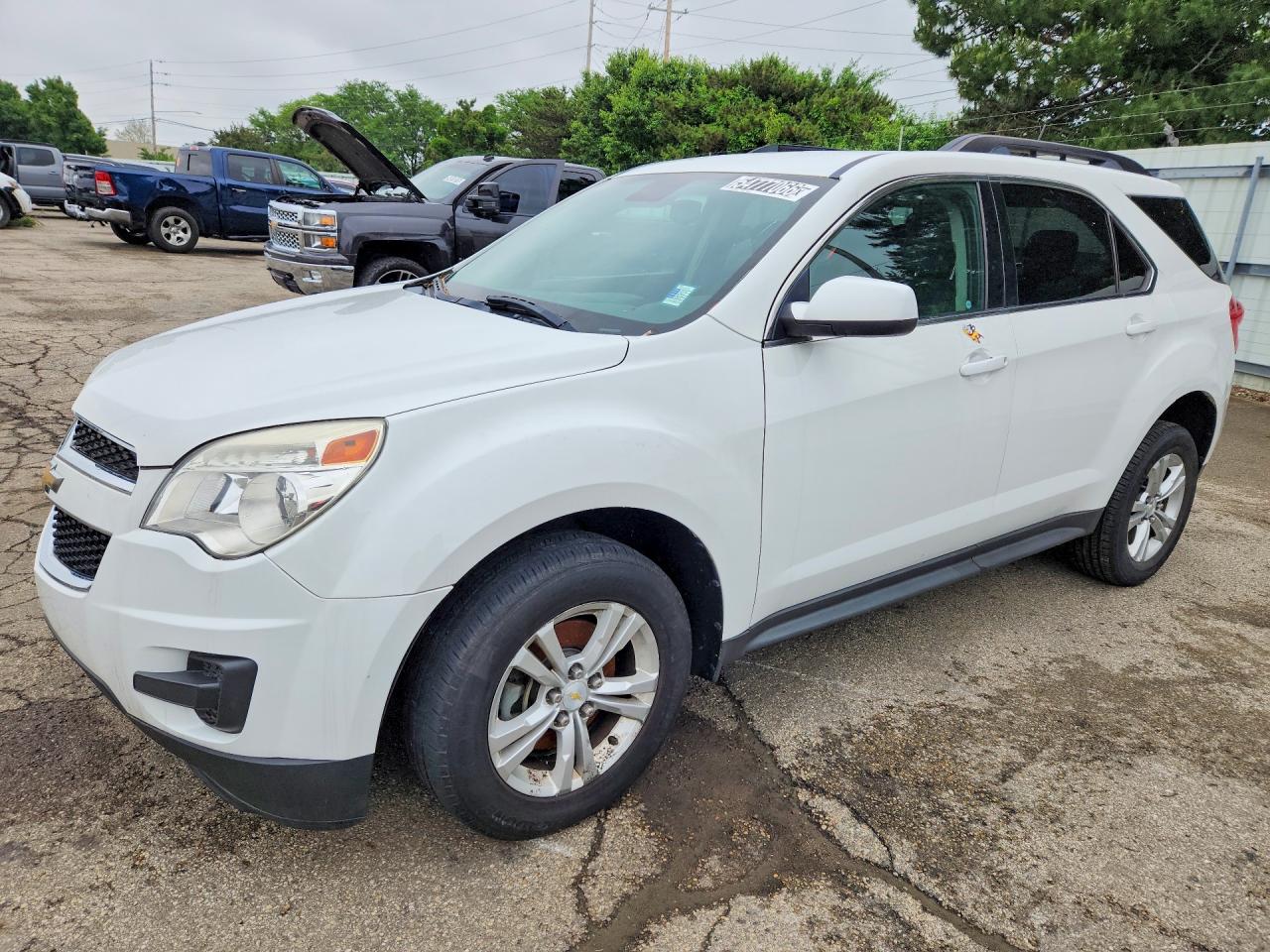 2013 Chevrolet Equinox LT, VIN 2GNALDEK1D6352473 — Auction photo