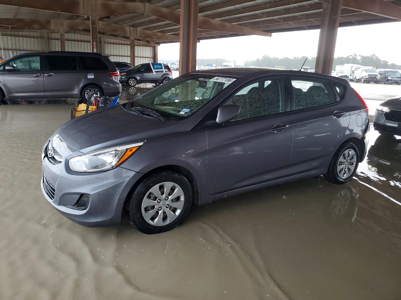 2017 Hyundai Accent SE, VIN KMHCT5AE9HU316007 — Rear end