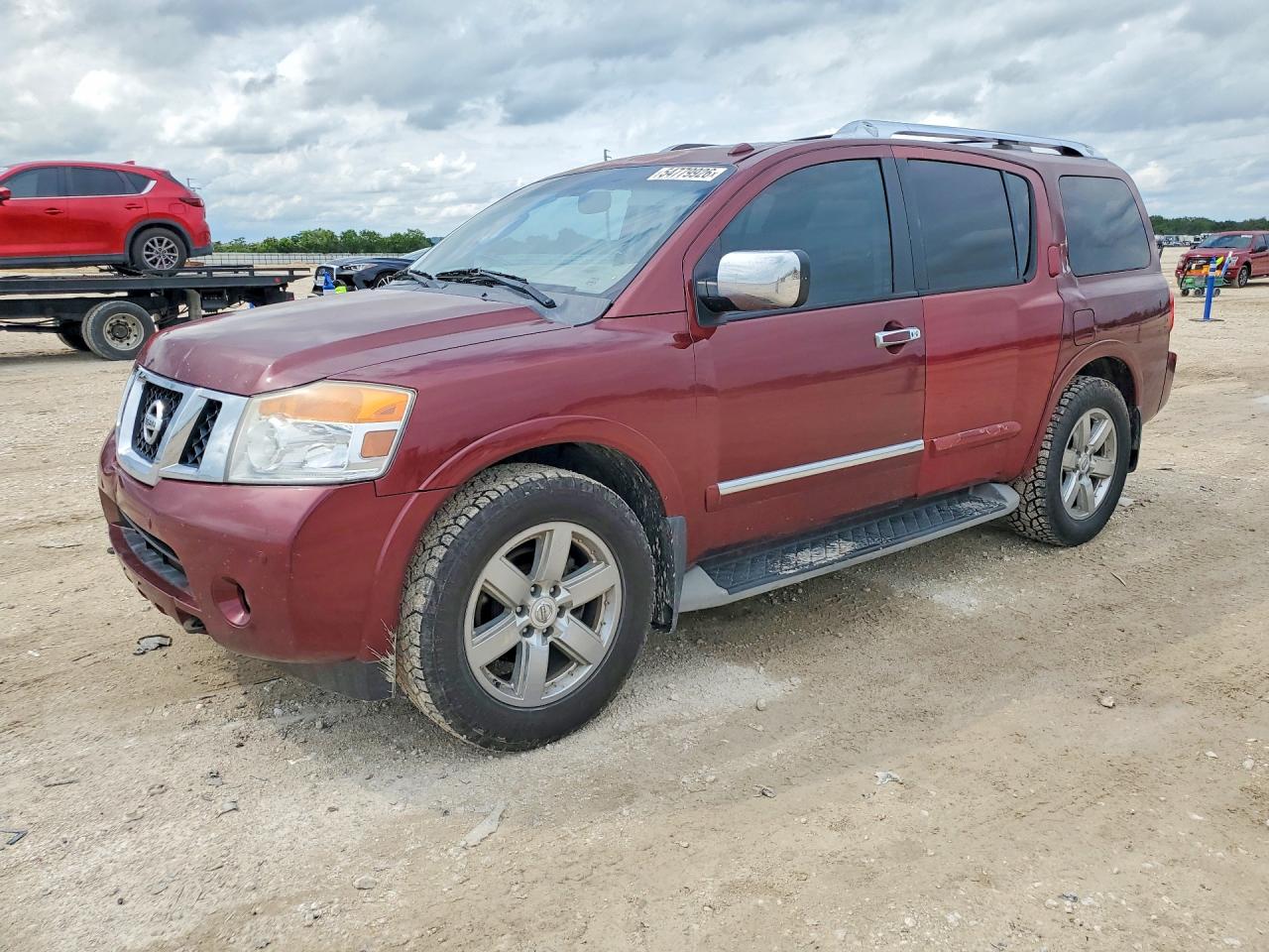 2011 Nissan Armada SL, VIN 5N1BA0NC2BN605714 — Rear end