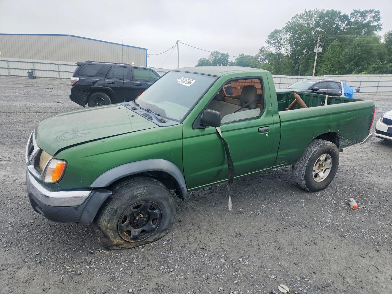 1998 Nissan Frontier, VIN NCS109383 — Front end
