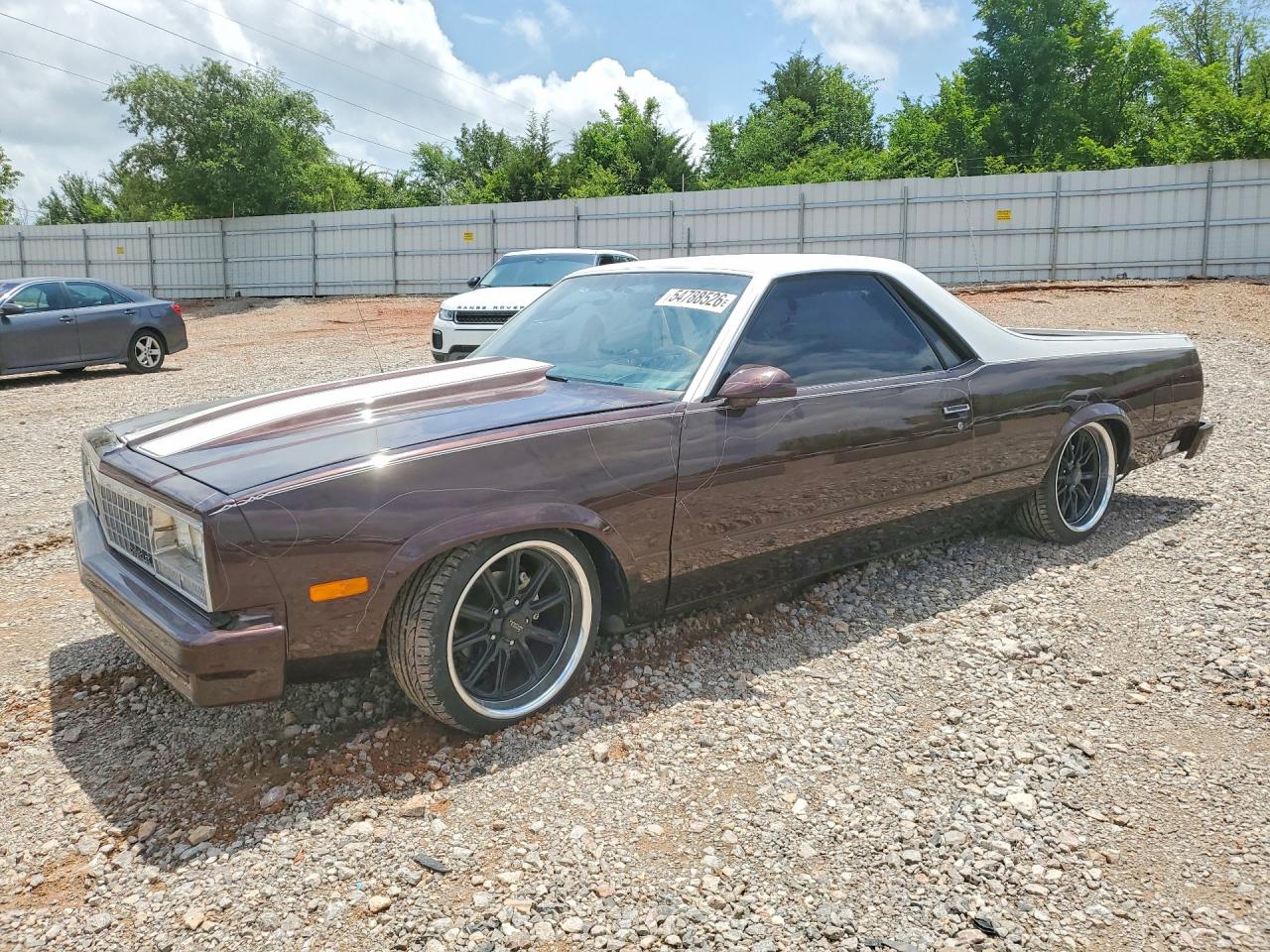 1987 Chevrolet El Camino, VIN 3GCCW80HXHS904023 — Normal wear