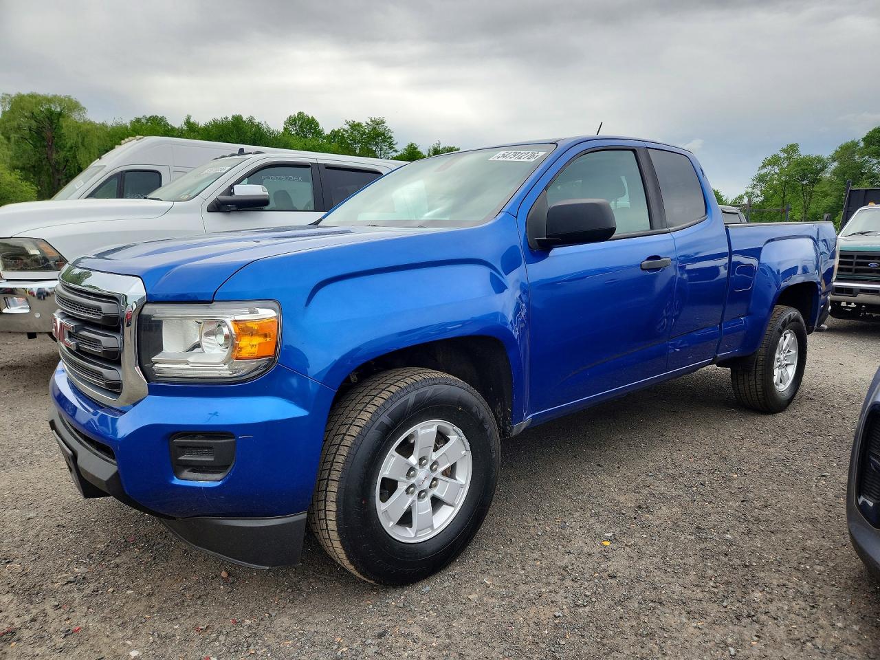 2020 GMC Canyon 2WD, VIN 1GTH5BEA9L1121321 — Rear end