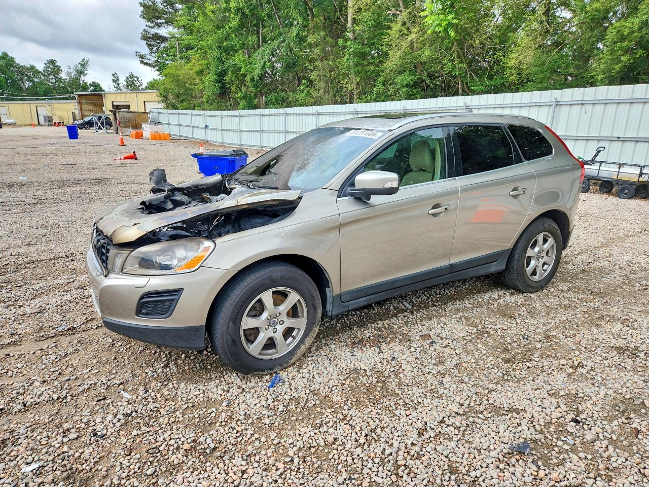 2012 Volvo XC60 3.2L, VIN YV4952DZ5C2238669 — Пожар
