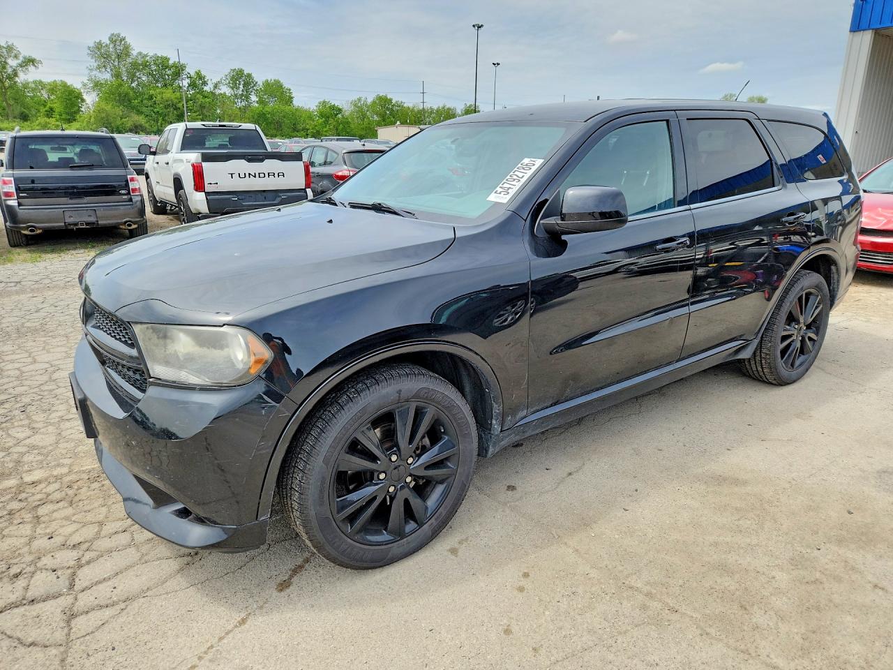 2013 Dodge Durango SXT, VIN 1C4RDJAGXDC669300 — Rear end