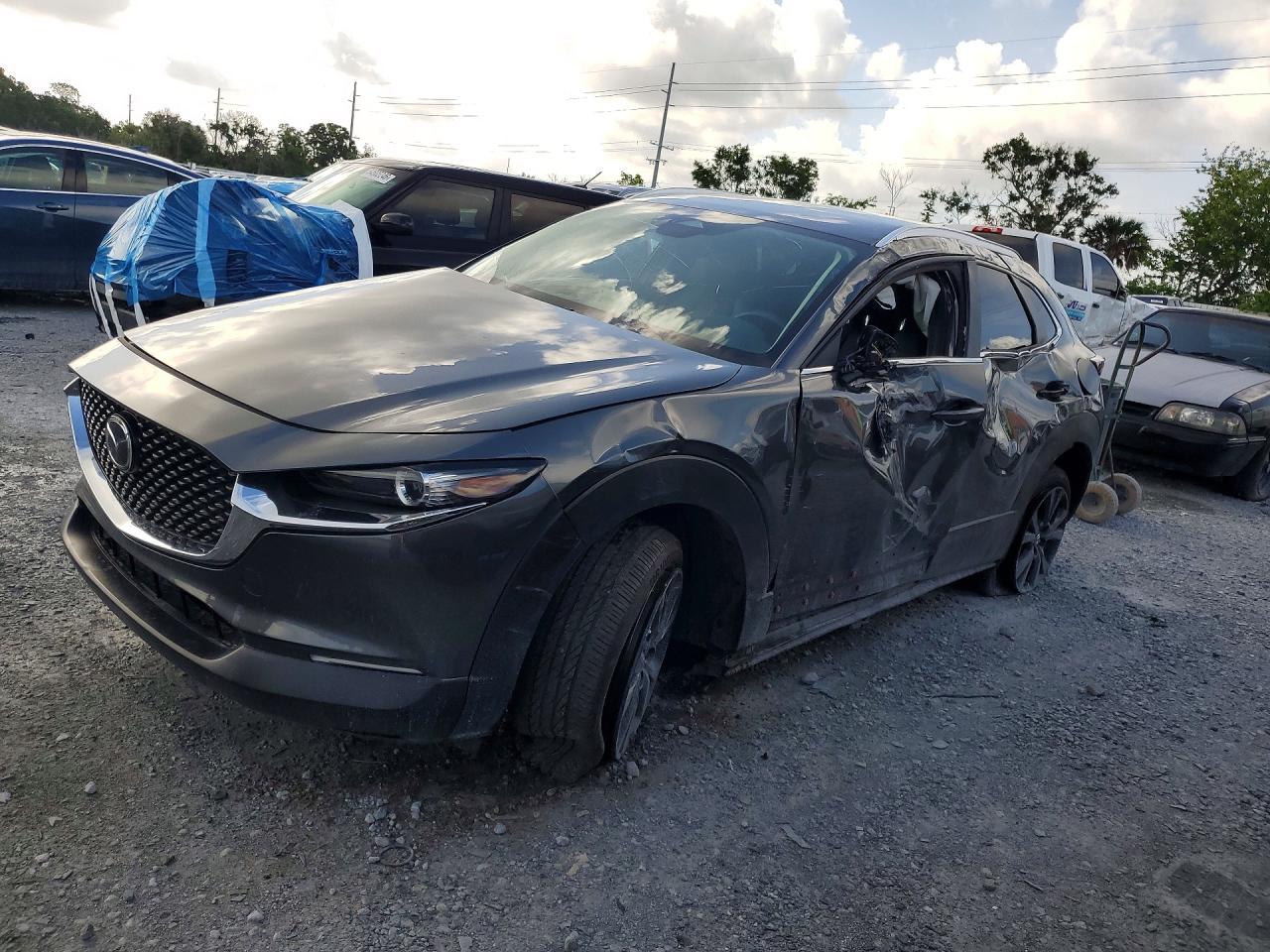 2025 Mazda CX-30 S Select Sport, VIN 3MVDMBBM0SM797446 — Опрокидывание