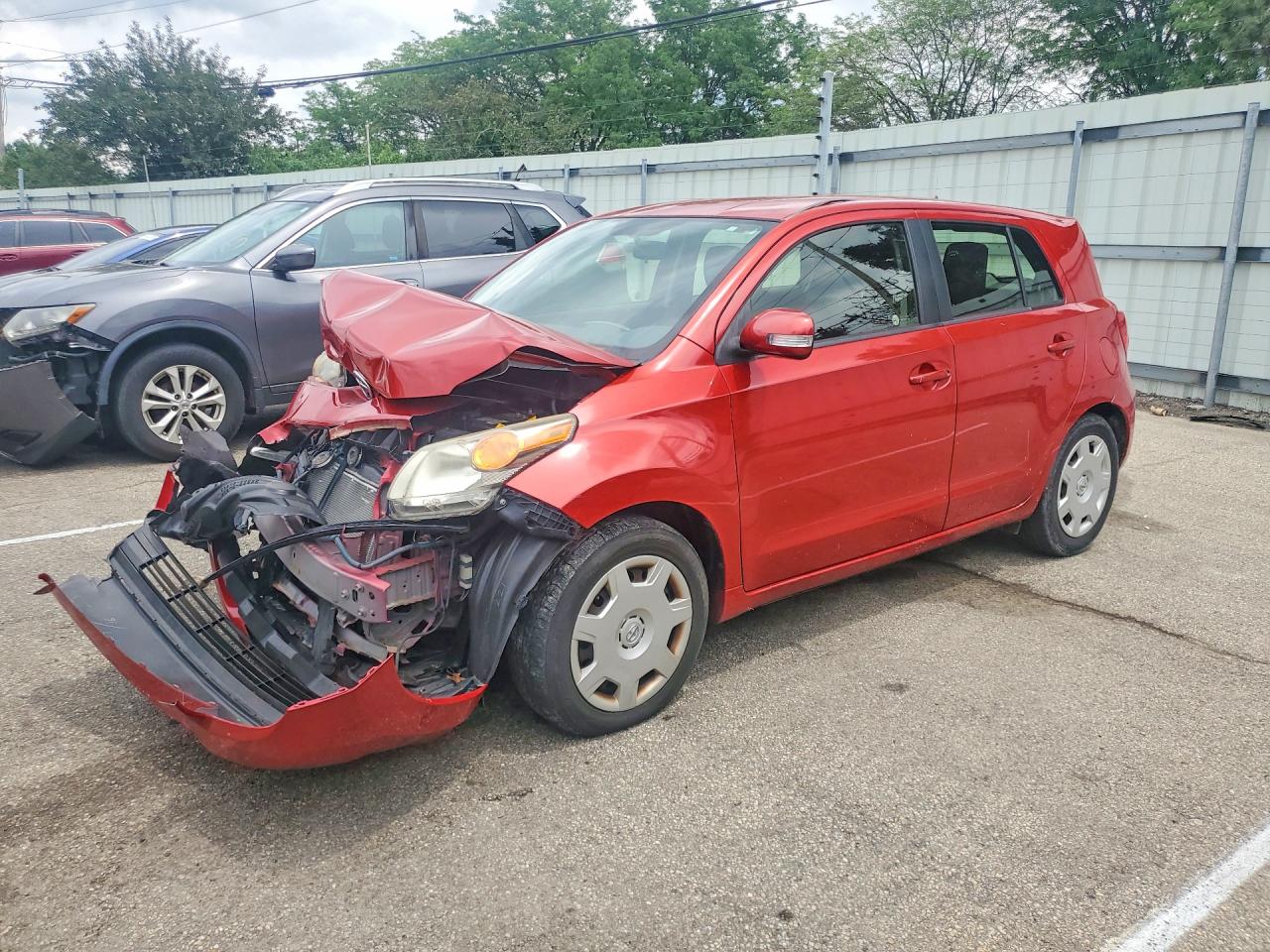 2014 Scion xD, VIN JTKKUPB43E1042291 — Front end