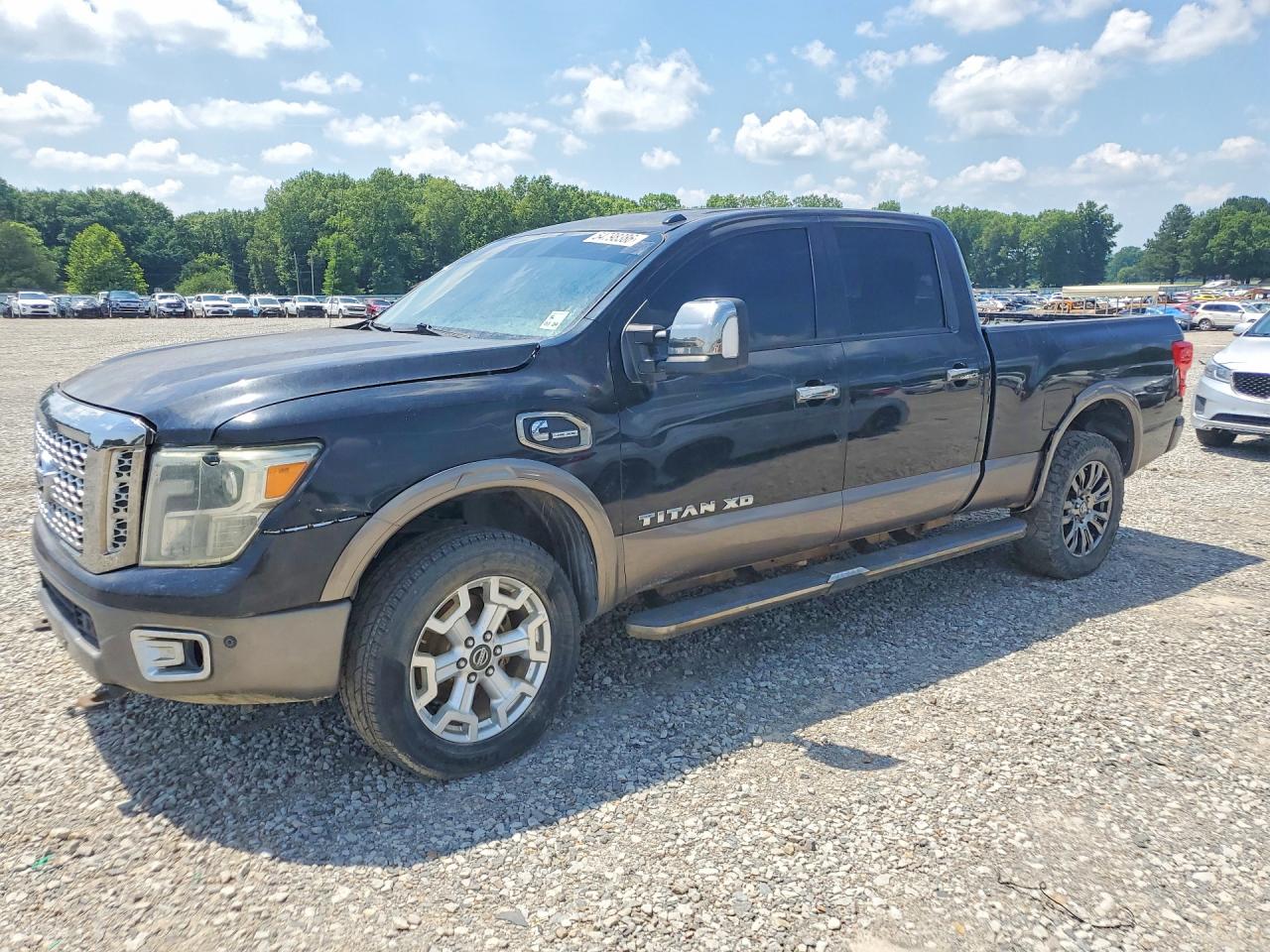 2016 Nissan Titan Platinum Reserve, VIN 1N6BA1F46GN500003 — Rear end