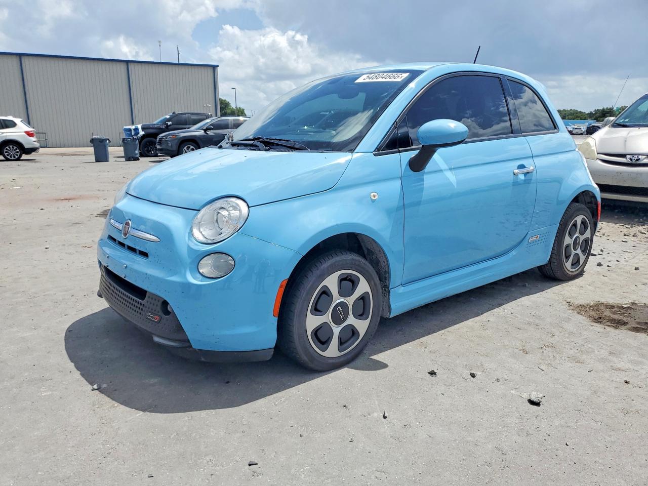 2017 FIAT 500e, VIN 3C3CFFGE4HT659945 — Normal wear