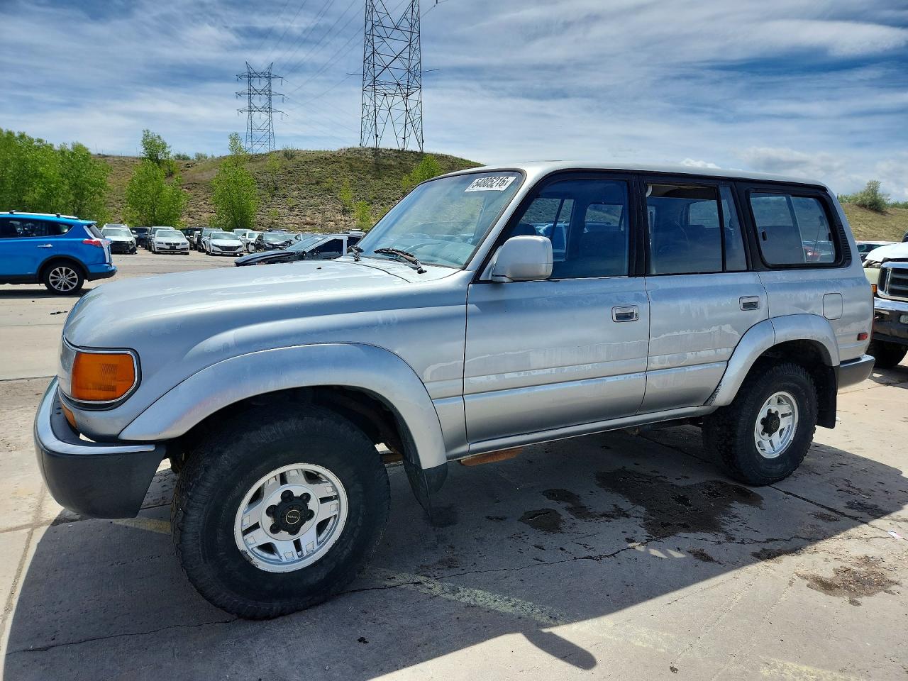 1991 Toyota Land Cruiser, VIN JT3FJ80W8M0012496 — Front end