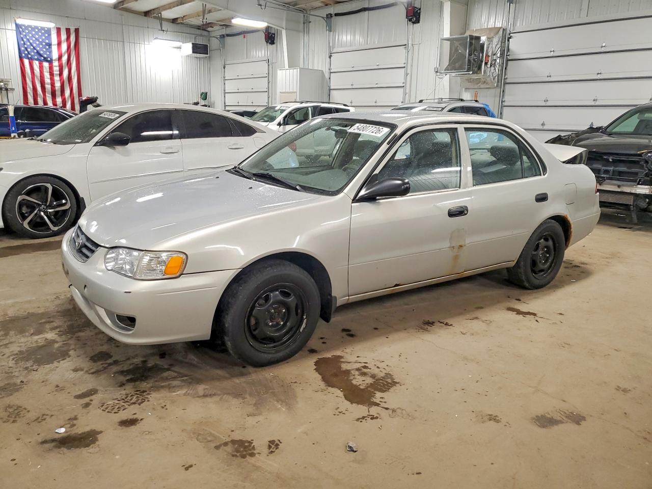 2001 Toyota Corolla LE, VIN 2T1BR12E91C395008 — Rear end
