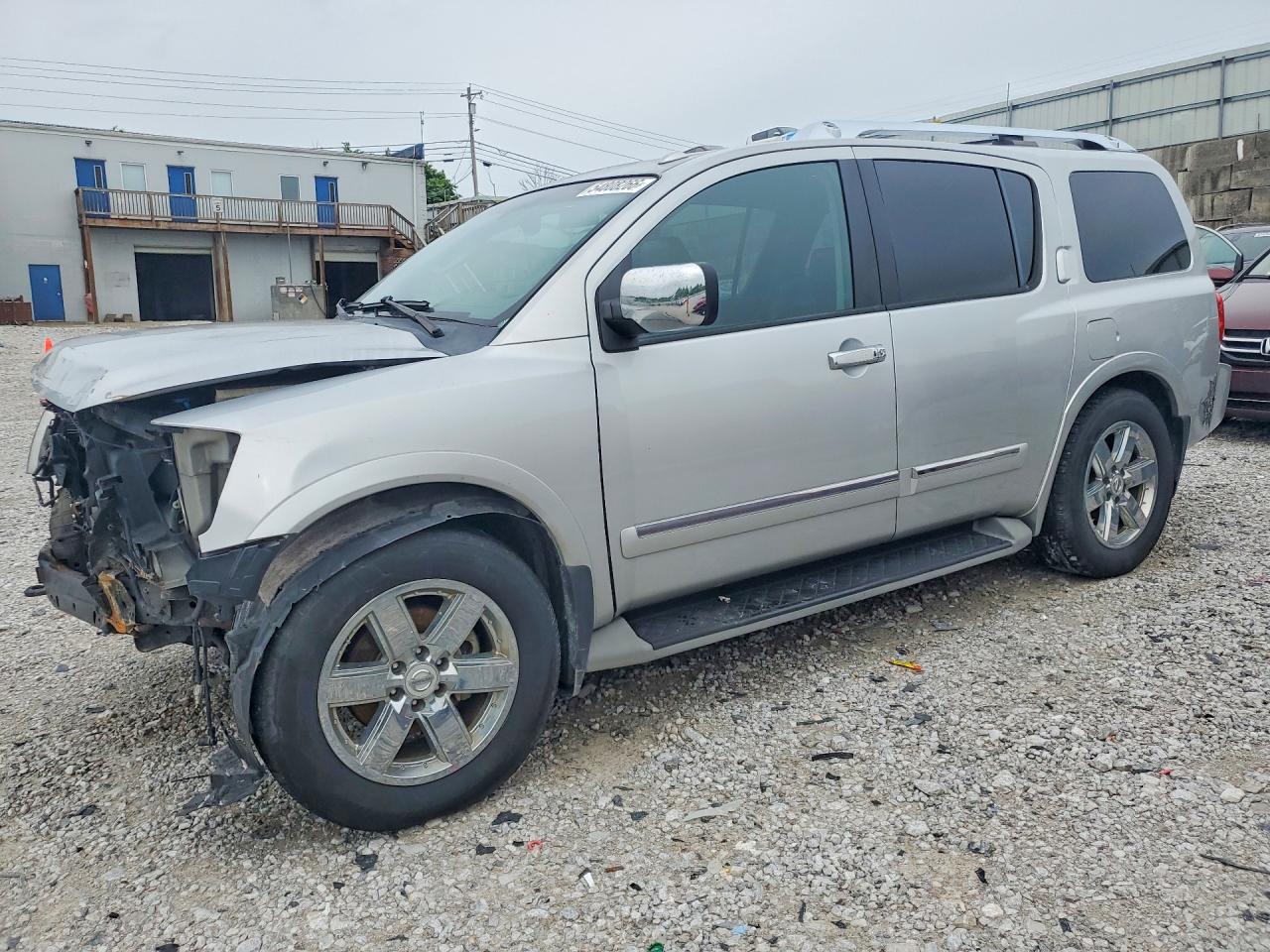 2011 Nissan Armada Platinum, VIN 5N1AA0NE8BN613152 — Front end