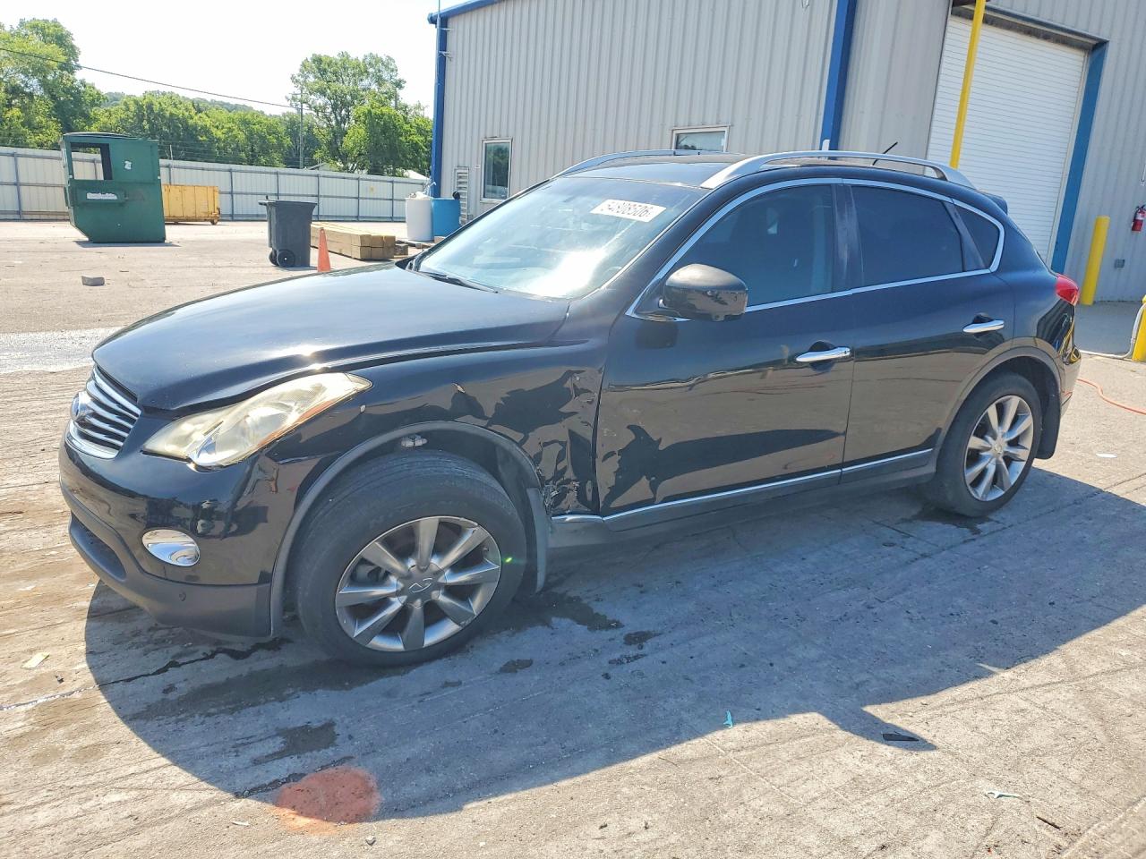 2012 Infiniti EX Journey, VIN JN1AJ0HPXCM401431 — Side