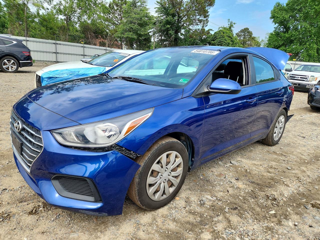 2021 Hyundai Accent SE, VIN 3KPC24A68ME139355 — Rear end