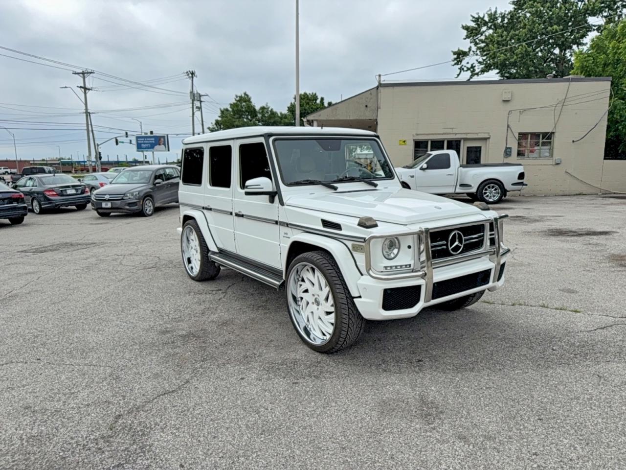 2014 Mercedes-Benz G 63 AMG, VIN WDCYC7DFXEX214231 — Normal wear