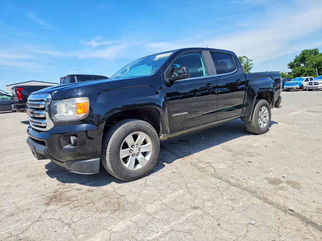 2018 GMC Canyon 4WD SLE, VIN 1GTG6CEN6J1103406 — Hail