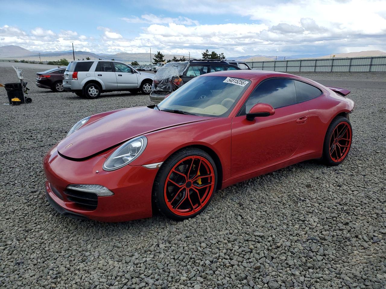 2014 Porsche 911 Carrera, VIN WP0AA2A91ES107211 — Rear end