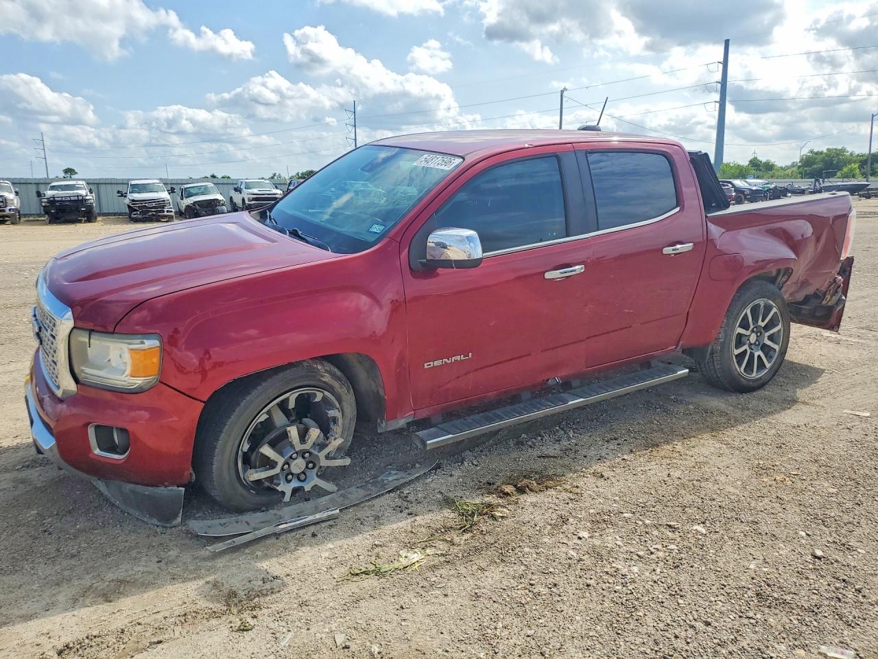 2019 GMC Canyon 4WD Denali, VIN 1GTG6EEN0K1191852 — Front end