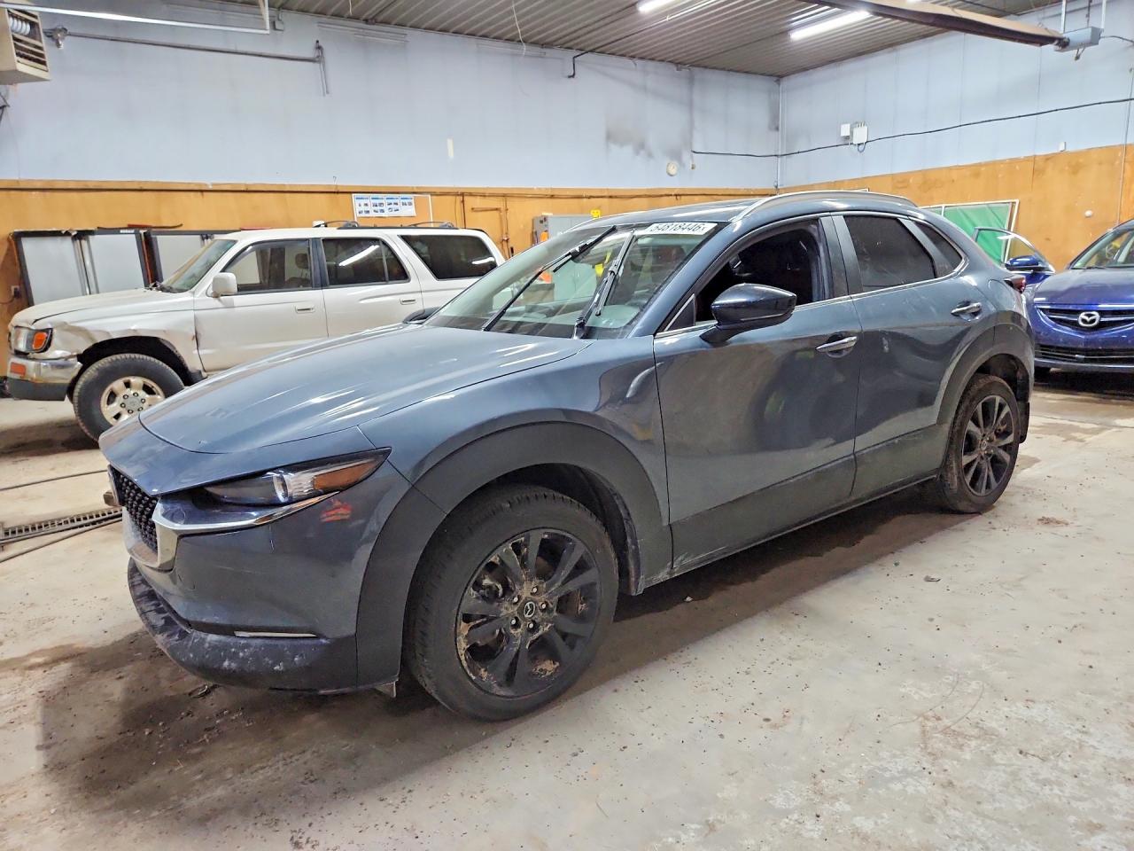 2022 Mazda CX-30 S Carbon Edition, VIN 3MVDMBCL3NM406820 — Water / flood