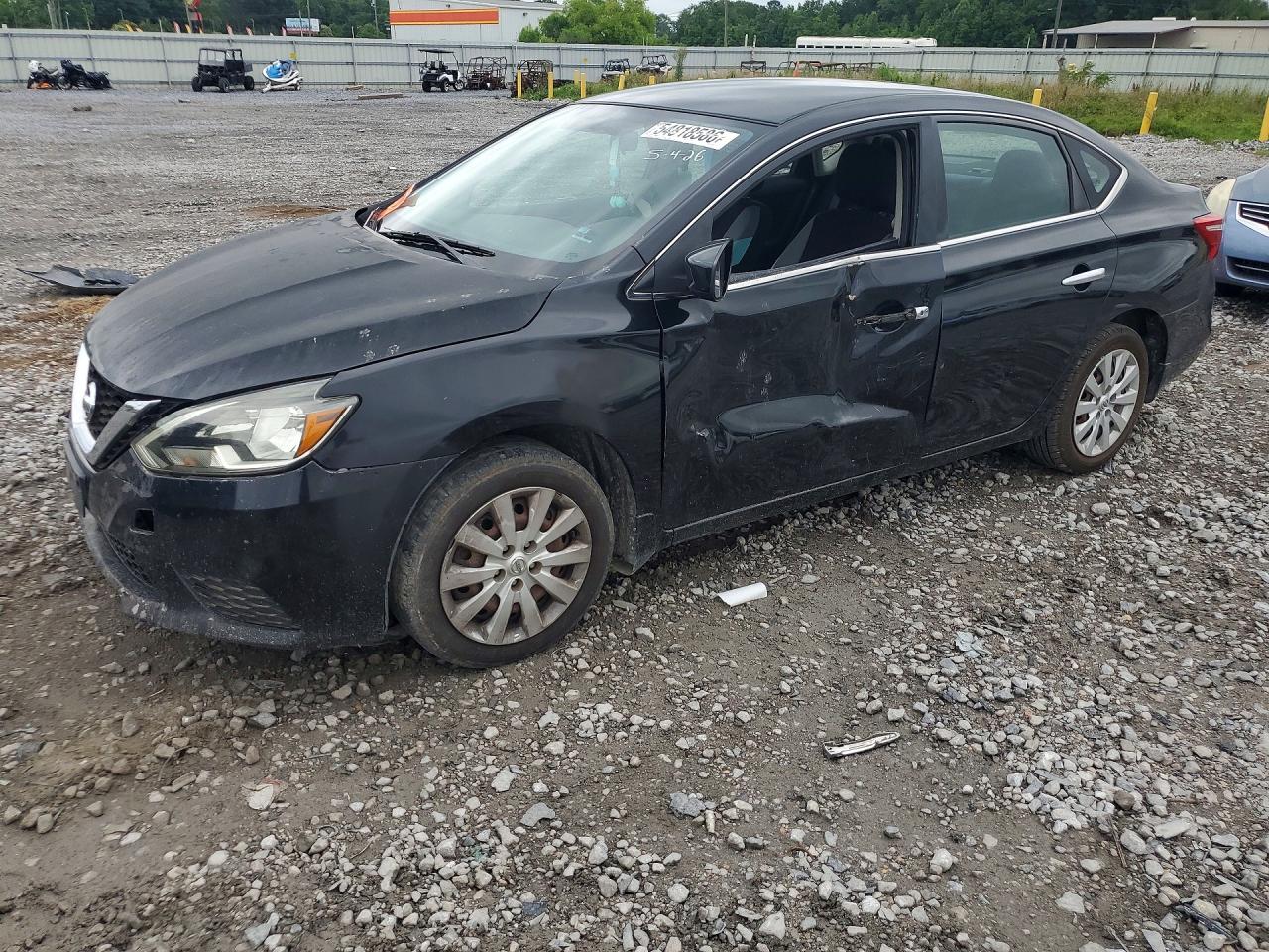 2016 Nissan Sentra SR, VIN 3N1AB7AP6GL673460 — Side