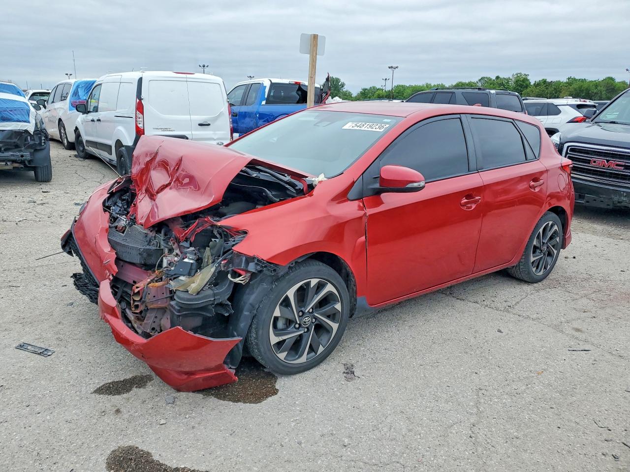 2018 Toyota Corolla, VIN JTNKARJE2JJ572232 — Front end