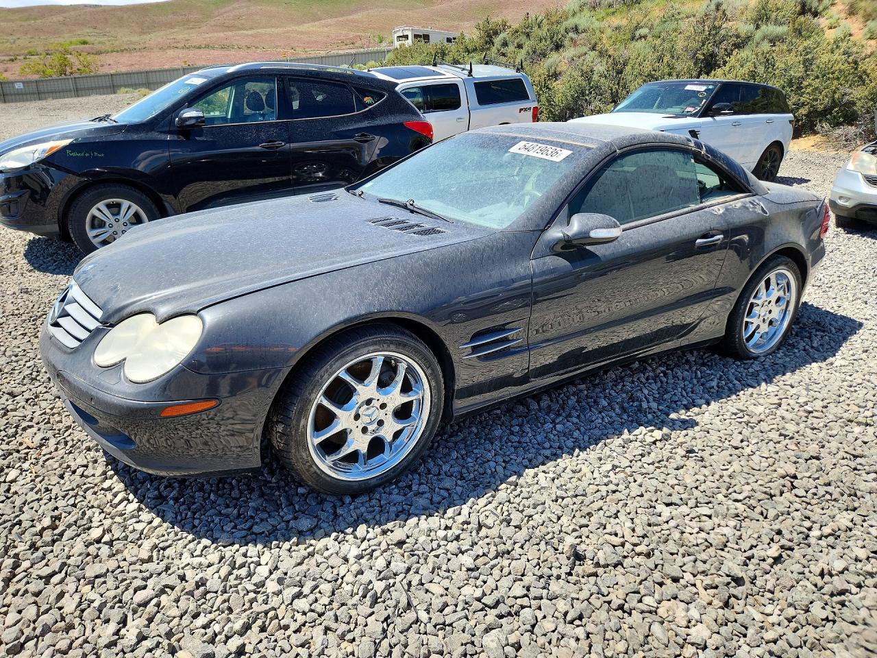 2003 Mercedes-Benz SL 500, VIN WDBSK75F43F007462 — Side