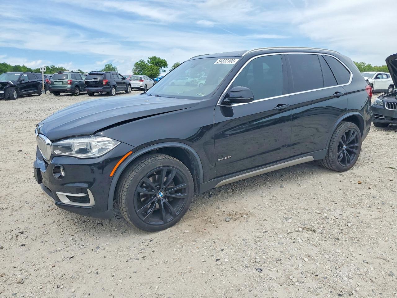 2018 BMW X5 xDrive35i, VIN 5UXKR0C5XJL074272 — Front end