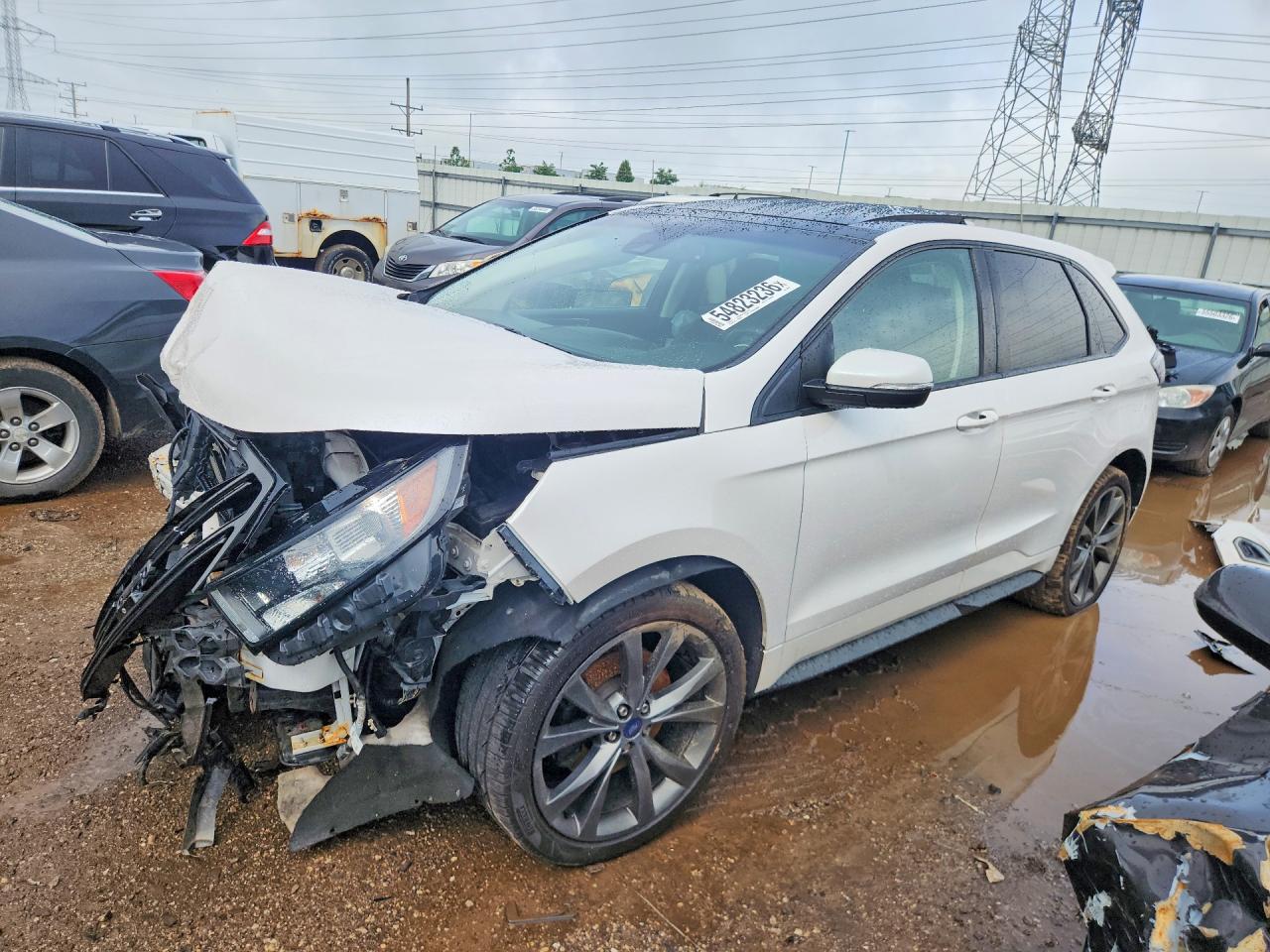 2016 Ford Edge Sport, VIN 2FMPK4APXGBB61620 — Front end