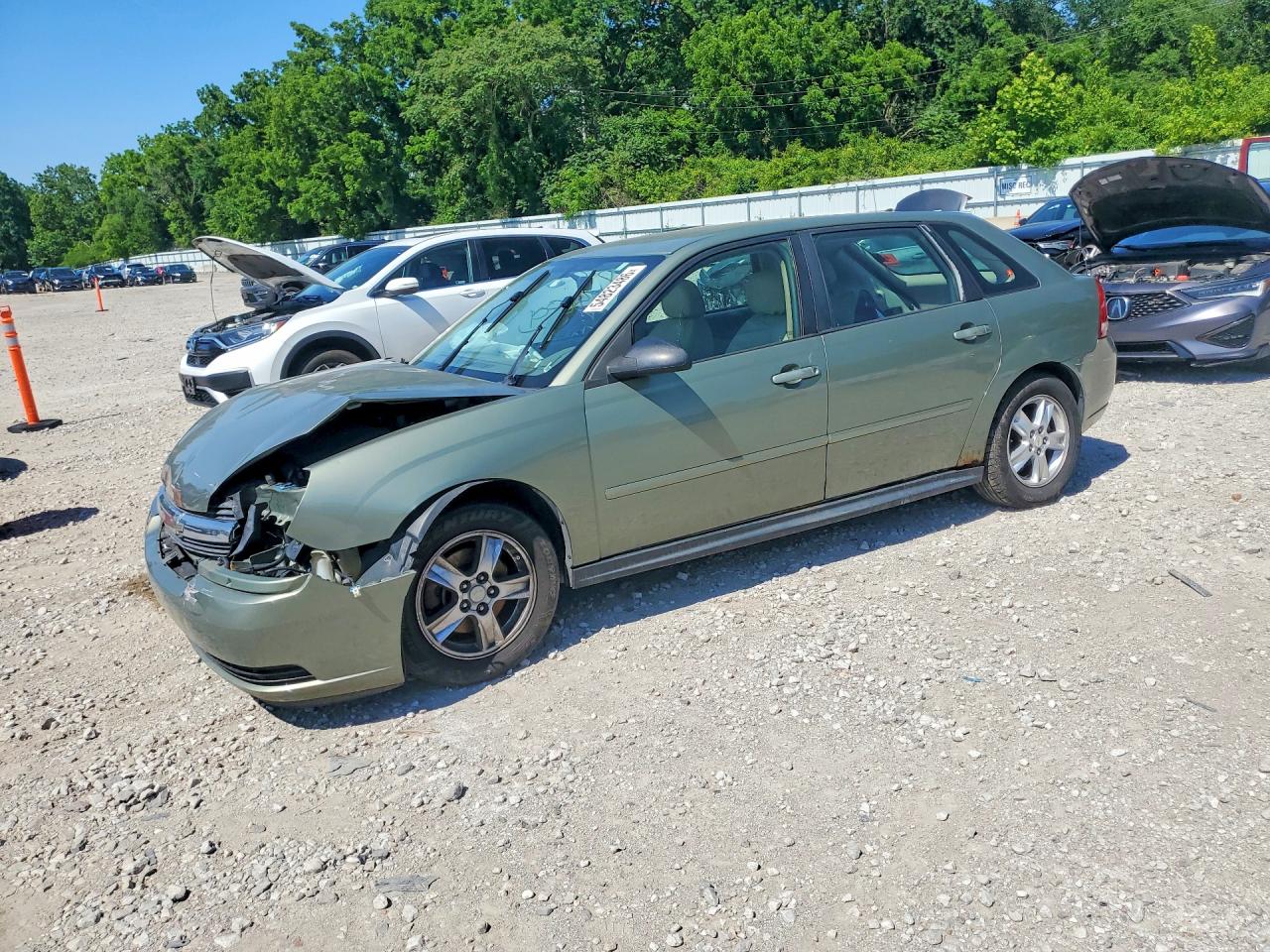 2005 Chevrolet Malibu Maxx LS, VIN 1G1ZT64805F221936 — Front end