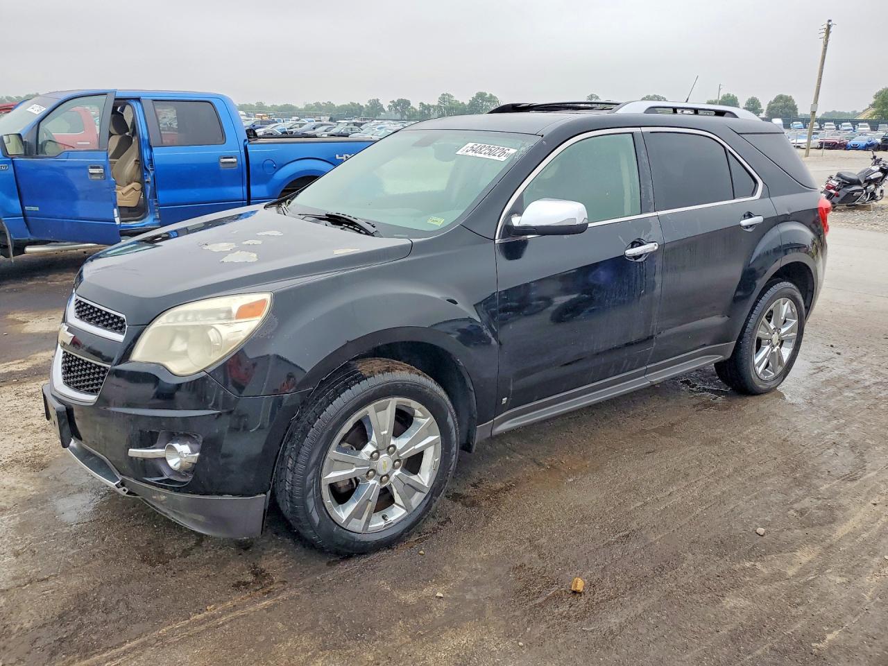 2010 Chevrolet Equinox LTZ, VIN 2CNFLFEY4A6202248 — Prior damage history