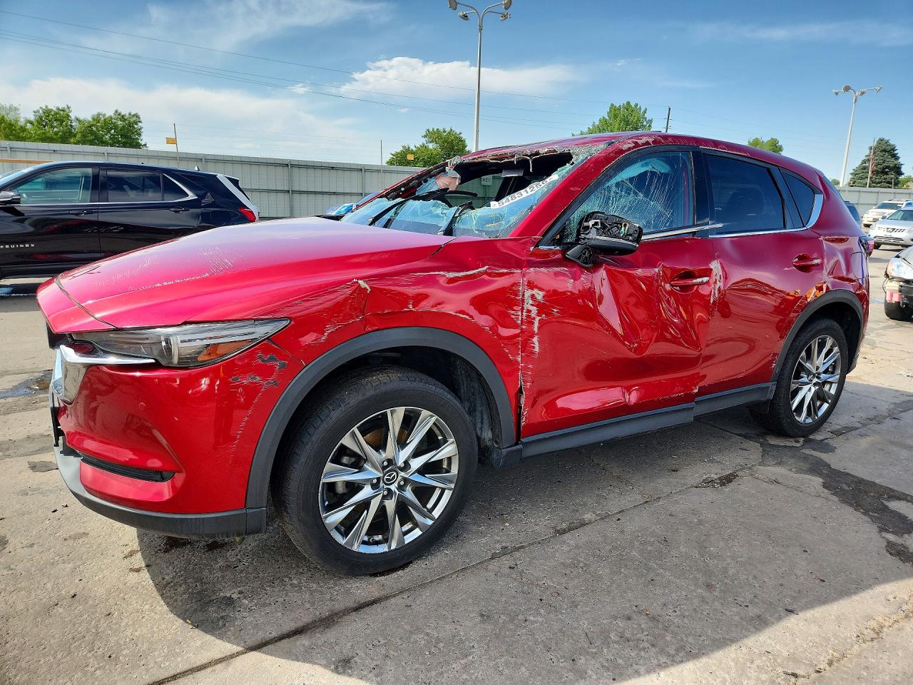 2019 Mazda CX-5 Signature, VIN JM3KFBEY7K0571626 — Rollover