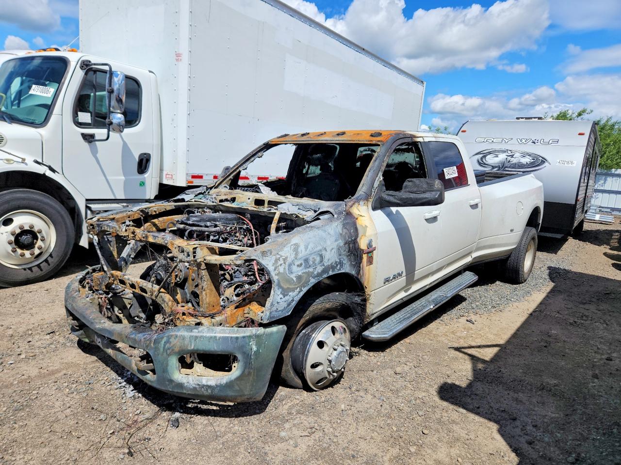 2020 Ram 3500 Big Horn, VIN 3C63RRHL1LG118474 — Burn