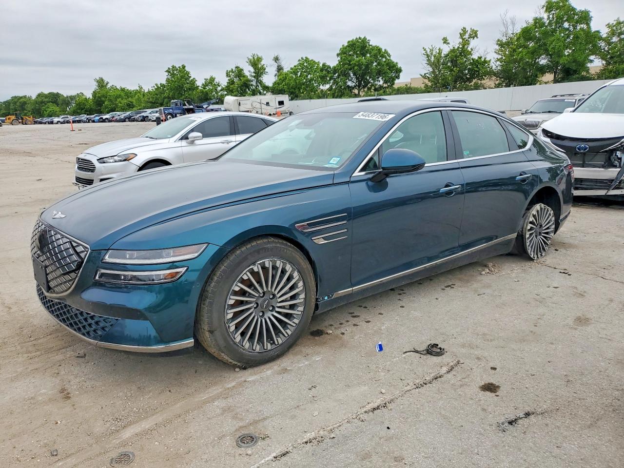 2023 Genesis G80, VIN KMTGE4S16PU005818 — Вандализм