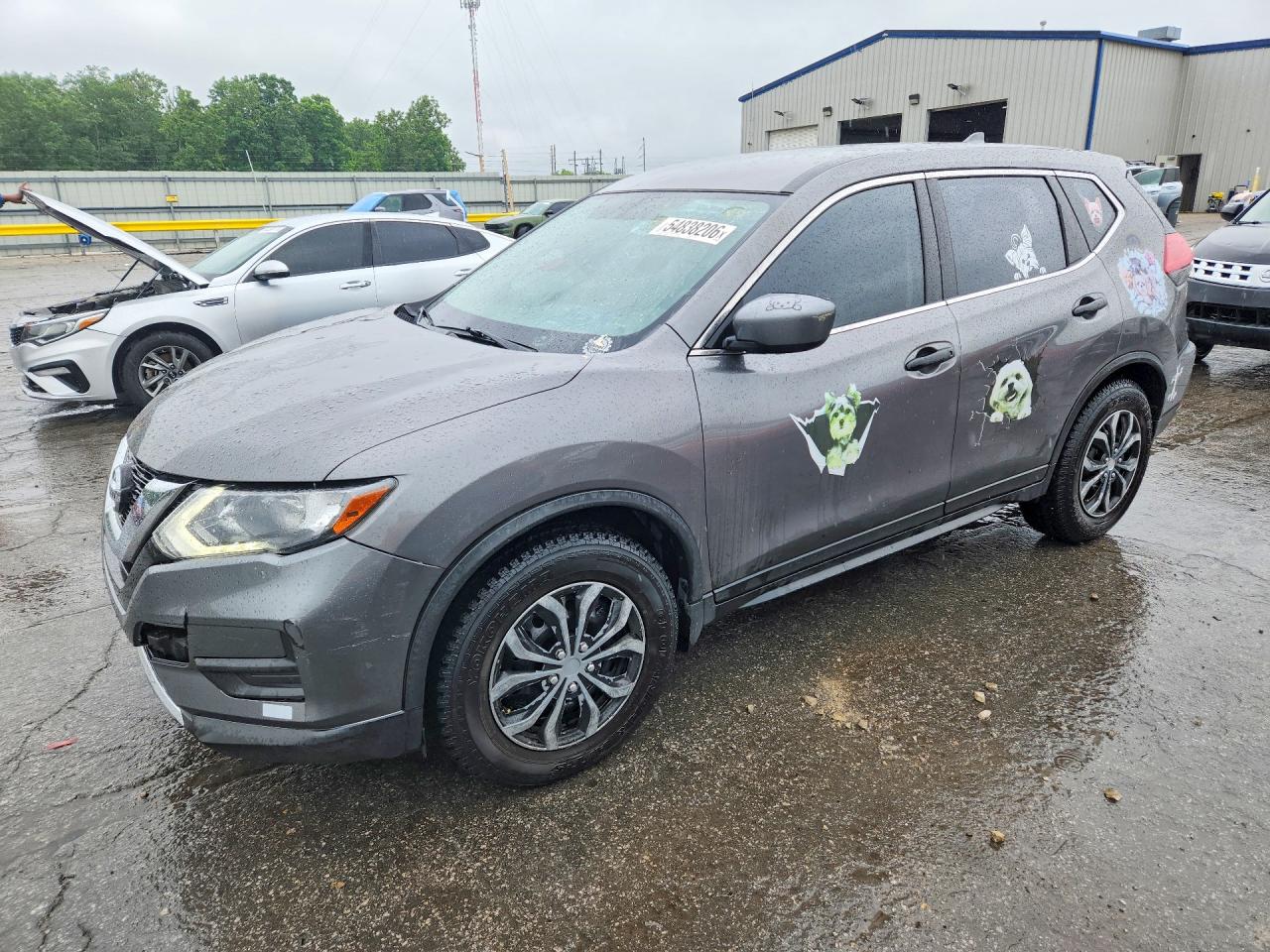 2017 Nissan Rogue S, VIN JN8AT2MTXHW385687 — Hail