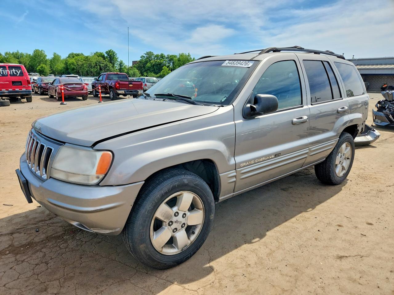 2001 Jeep Grand Cherokee Limited, VIN 1J4GW58N41C515474 — Rear end