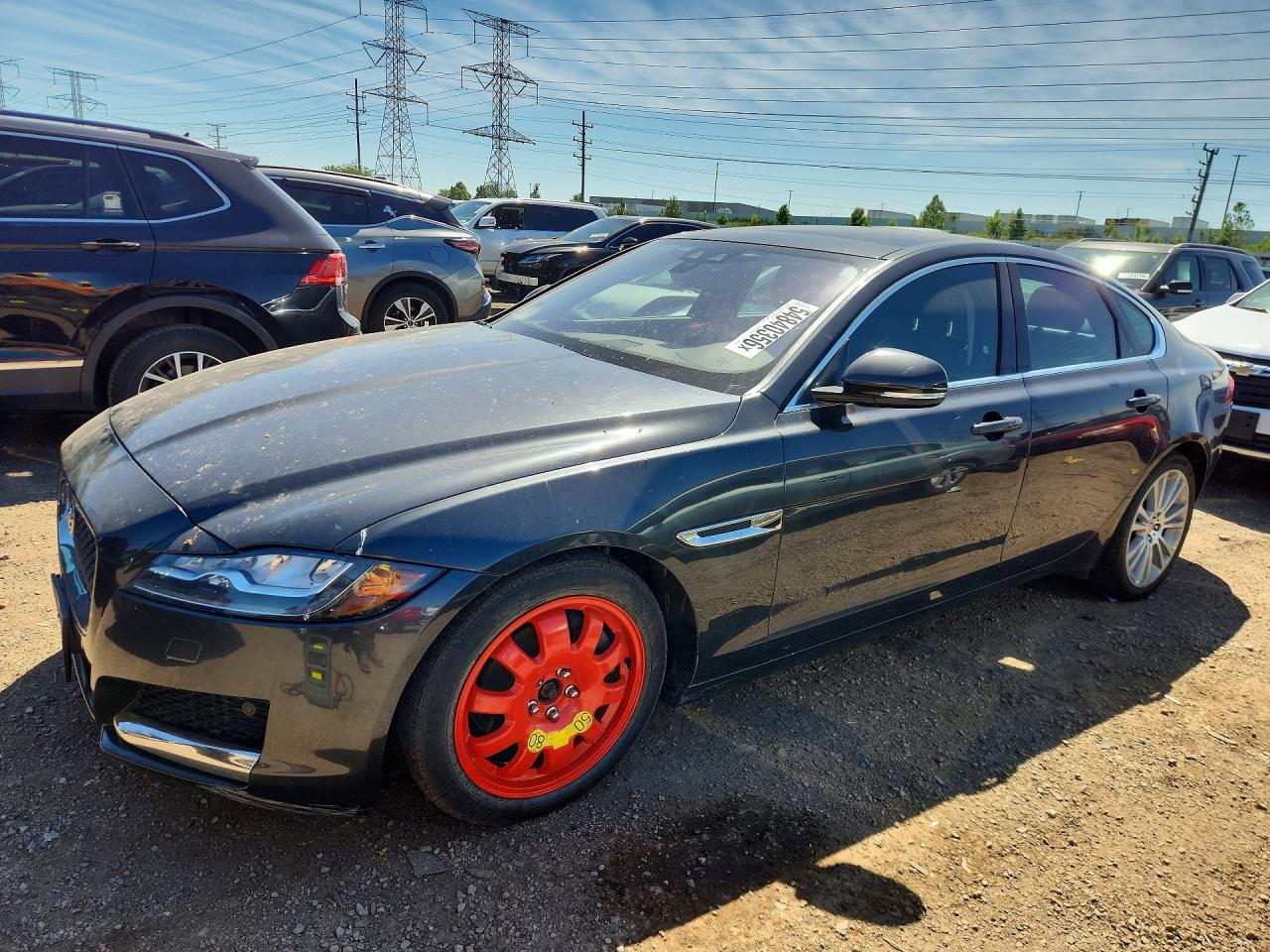 2017 Jaguar XF 20d Prestige, VIN SAJBK4BN3HCY42894 — Undercarriage