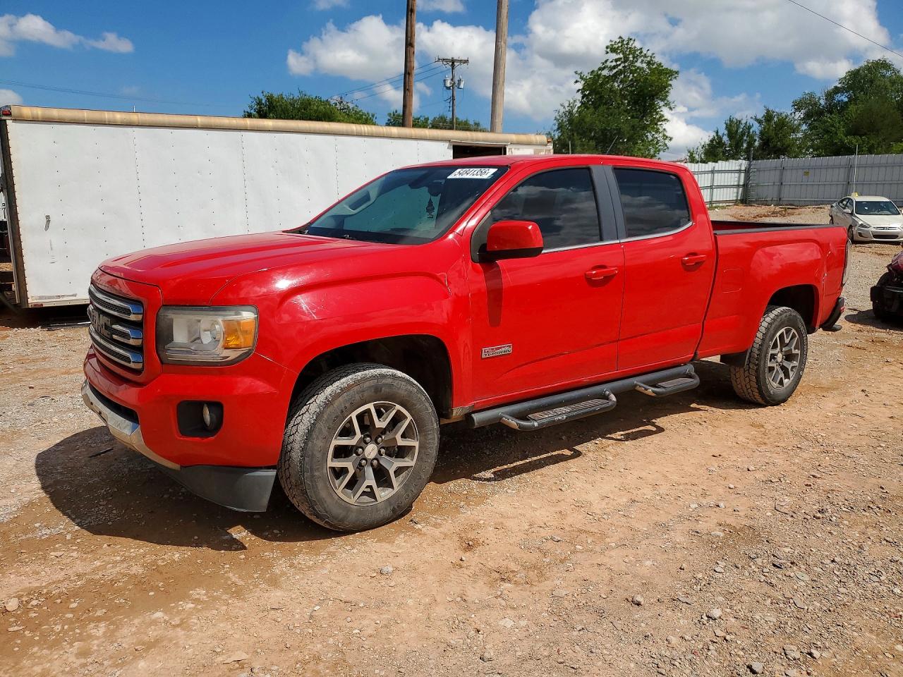 2015 GMC Canyon 4WD SLE, VIN 1GTG6BE39F1120846 — Side