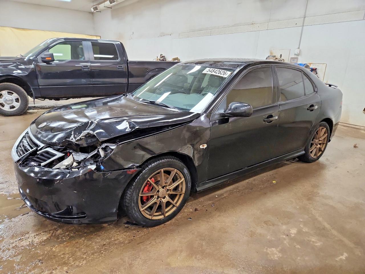2011 Saab 9-3, VIN YS3FA4BYXB1307697 — Front end