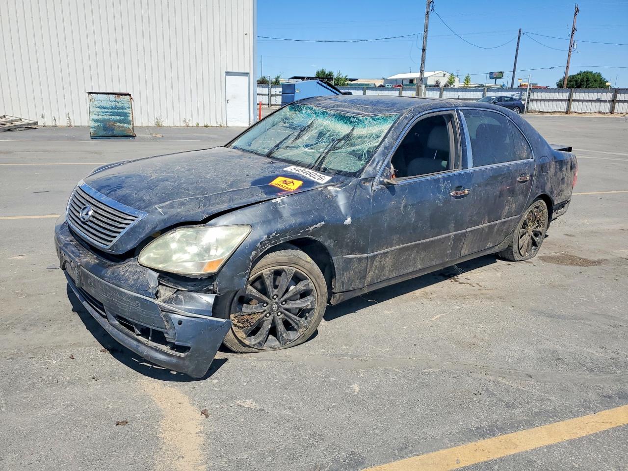 2006 Lexus LS 430, VIN JTHBN36F565034422 — Rollover