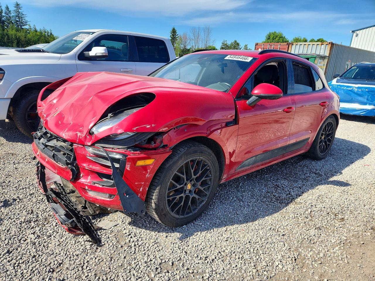 2017 Porsche Macan GTS, VIN WP1AG2A5XHLB55413 — Front end