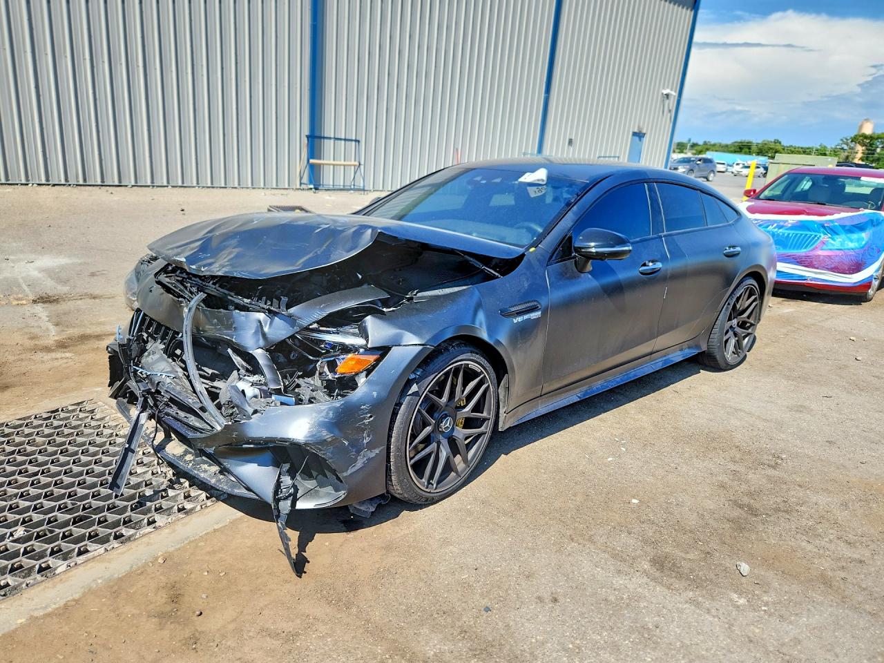 2023 Mercedes-Benz AMG GT 63 S, VIN W1K7X8KB7PA057555 — Front end