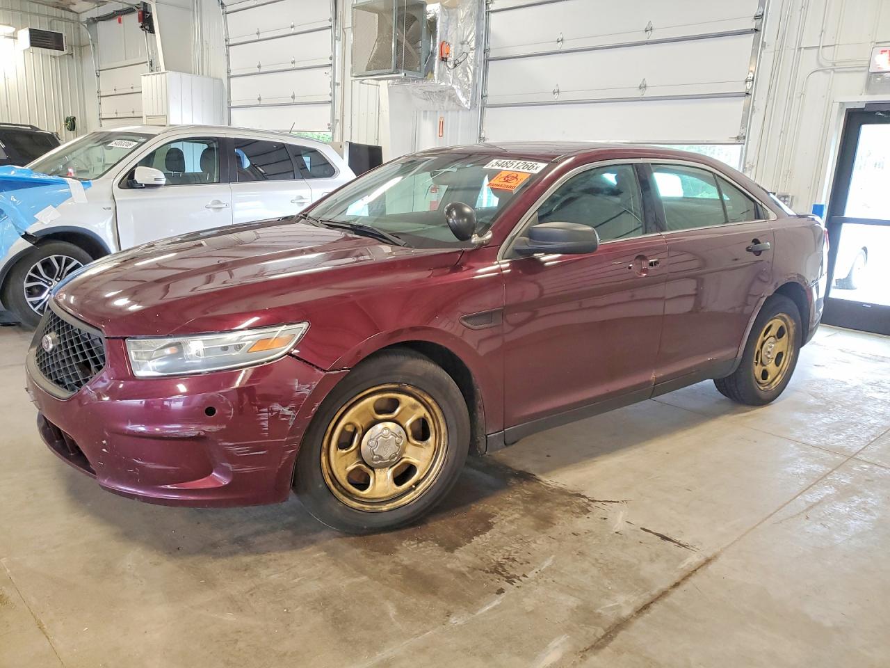 2013 Ford Police Interceptor, VIN 1FAHP2M83DG146812 — Vandalism