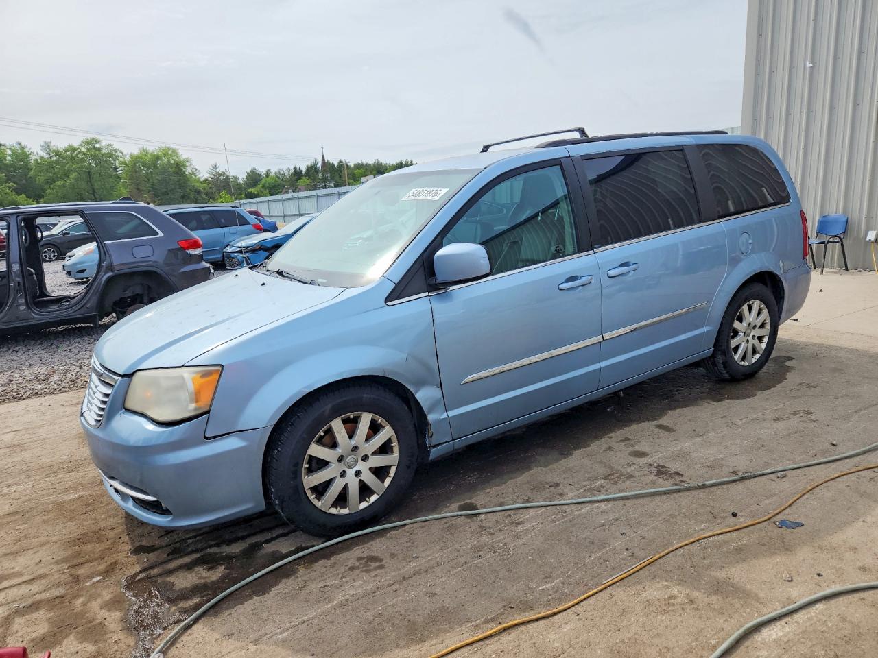2013 Chrysler Town & Country Touring, VIN 2C4RC1BG8DR734363 — Water / flood