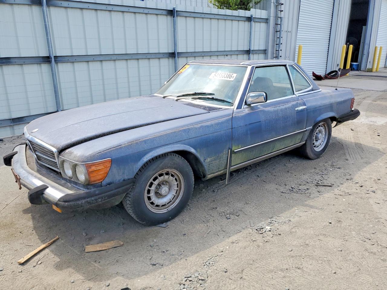 1984 Mercedes-Benz 380 SL, VIN WDBBA45A1EA011426 — Minor dents and scratches