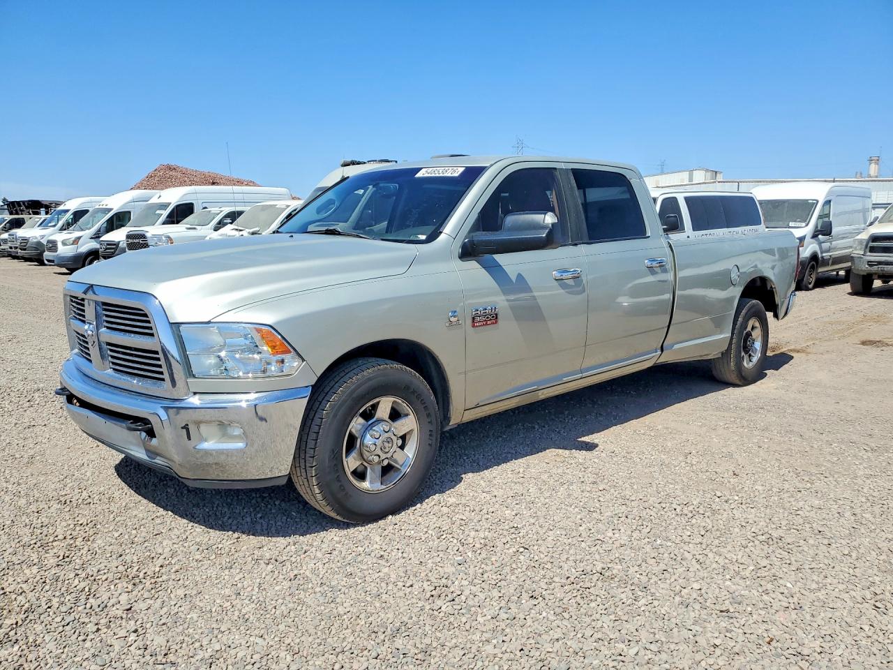 2010 Dodge 3500 SLT, VIN 3D73M3CL9AG130404 — Rear end