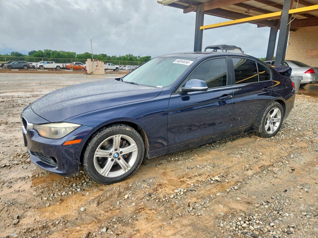 2015 BMW 3 Series 320i, VIN WBA3B1C51FP681383 — Rear end