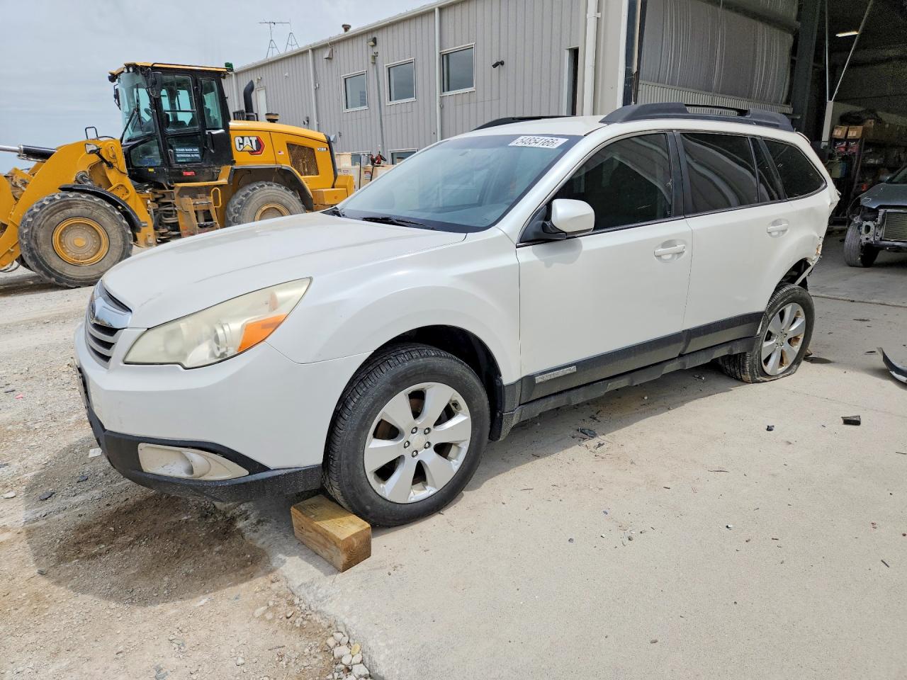2012 Subaru Outback 2.5i, VIN 4S4BRCACXC3289539 — Rear end