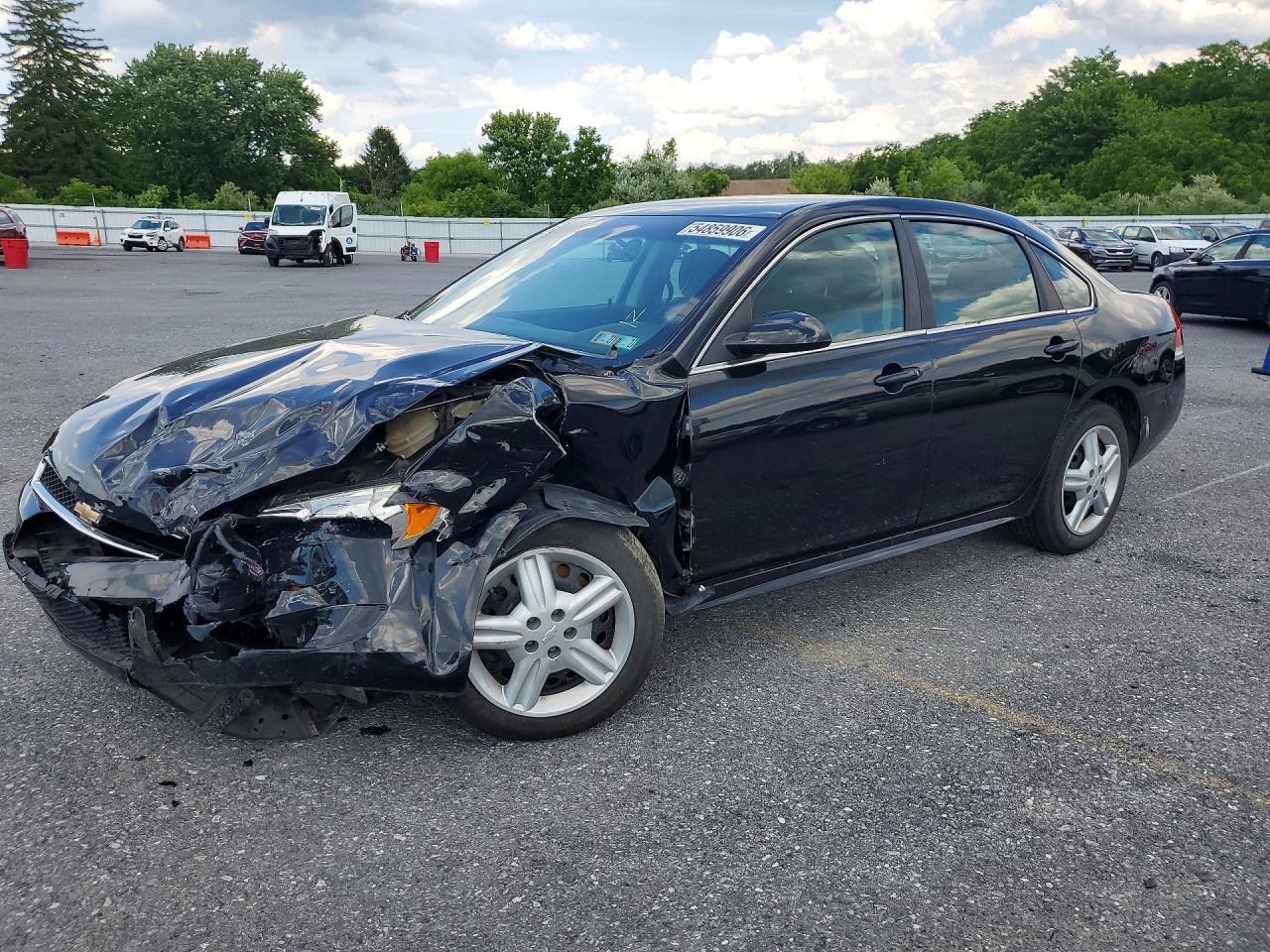 2014 Chevrolet Impala Police Police, VIN 2G1WD5E35E1178408 — Front end