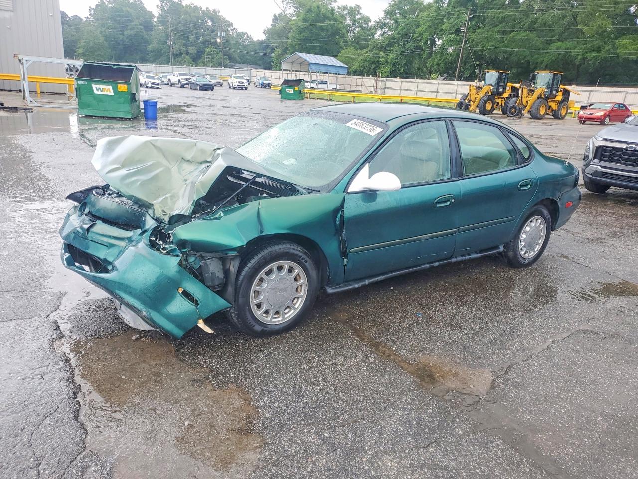 1999 Ford Taurus SE, VIN 1FAFP53U5XA102356 — Front end