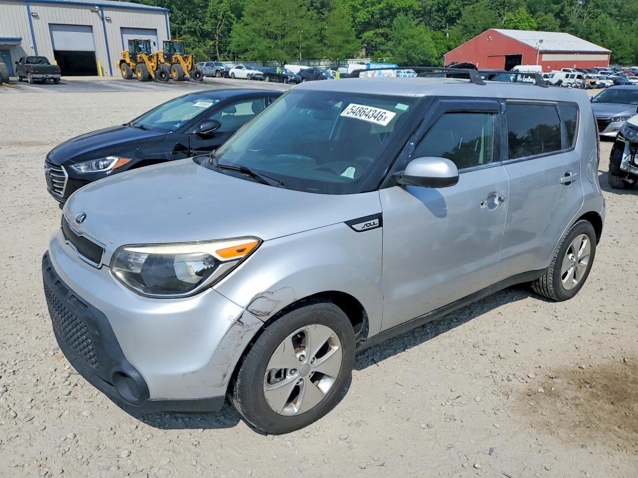 2015 Kia Soul, VIN KNDJN2A29F7817016 — Front end